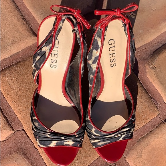 Guess open toe sandal heels - Picture 4 of 7